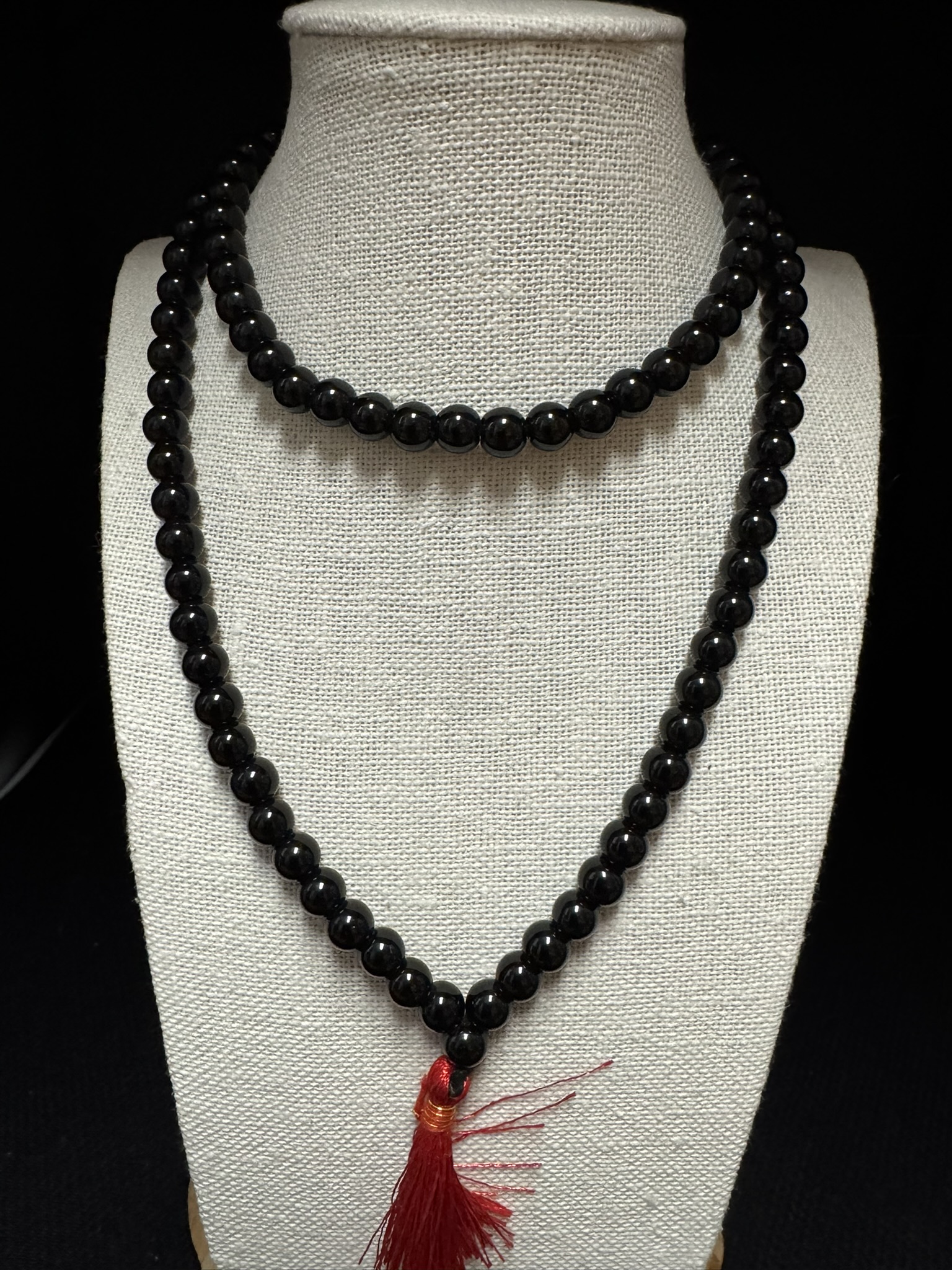 Mala en Saligram composé de 108 perles