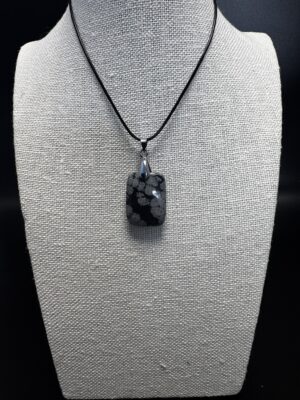 Obsidienne flocon de neige