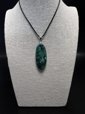 Malachite polie